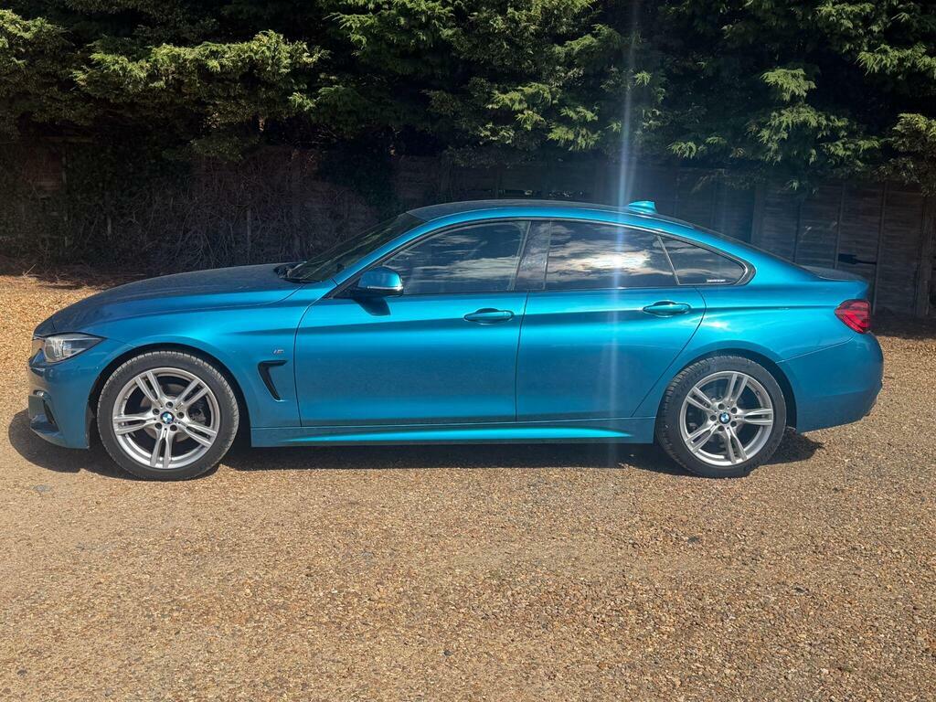BMW 4 Series Gran Coupe 2.0 420I Gpf M Sport Euro 6 S S Blue #2