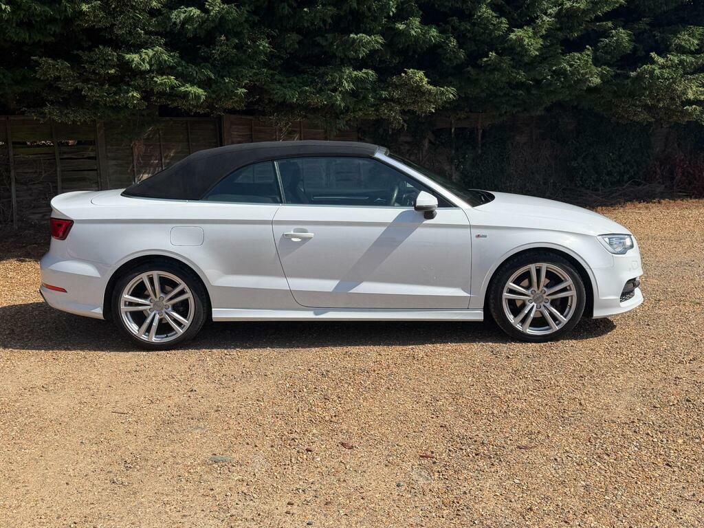 Audi A3 Cabriolet 1.4 Tfsi Cod S Line Euro 6 S S White #4