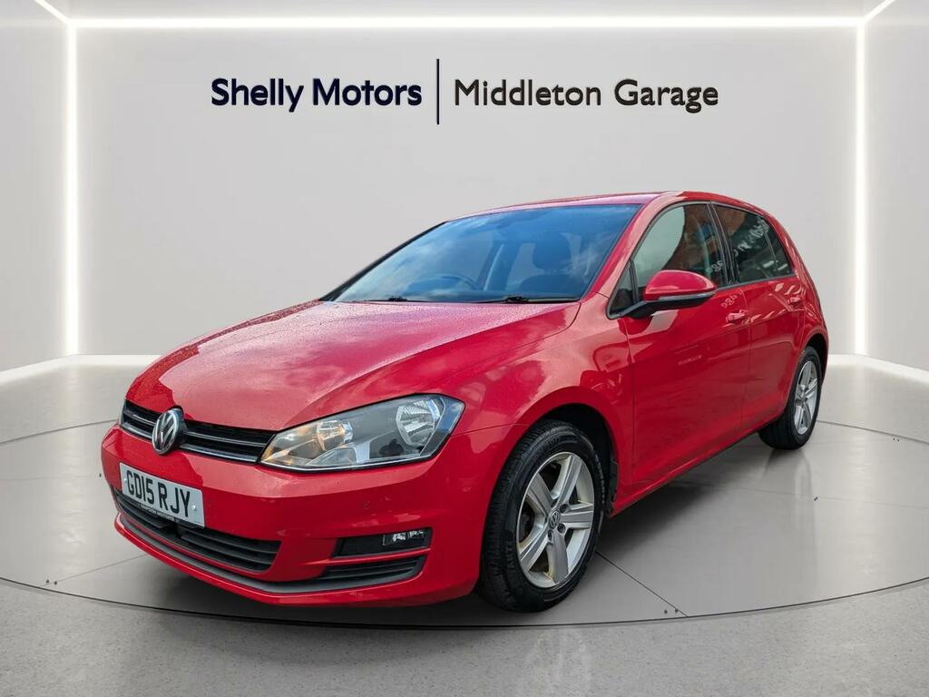 Volkswagen Golf 1.6 Tdi 105 Match Dsg Red #4