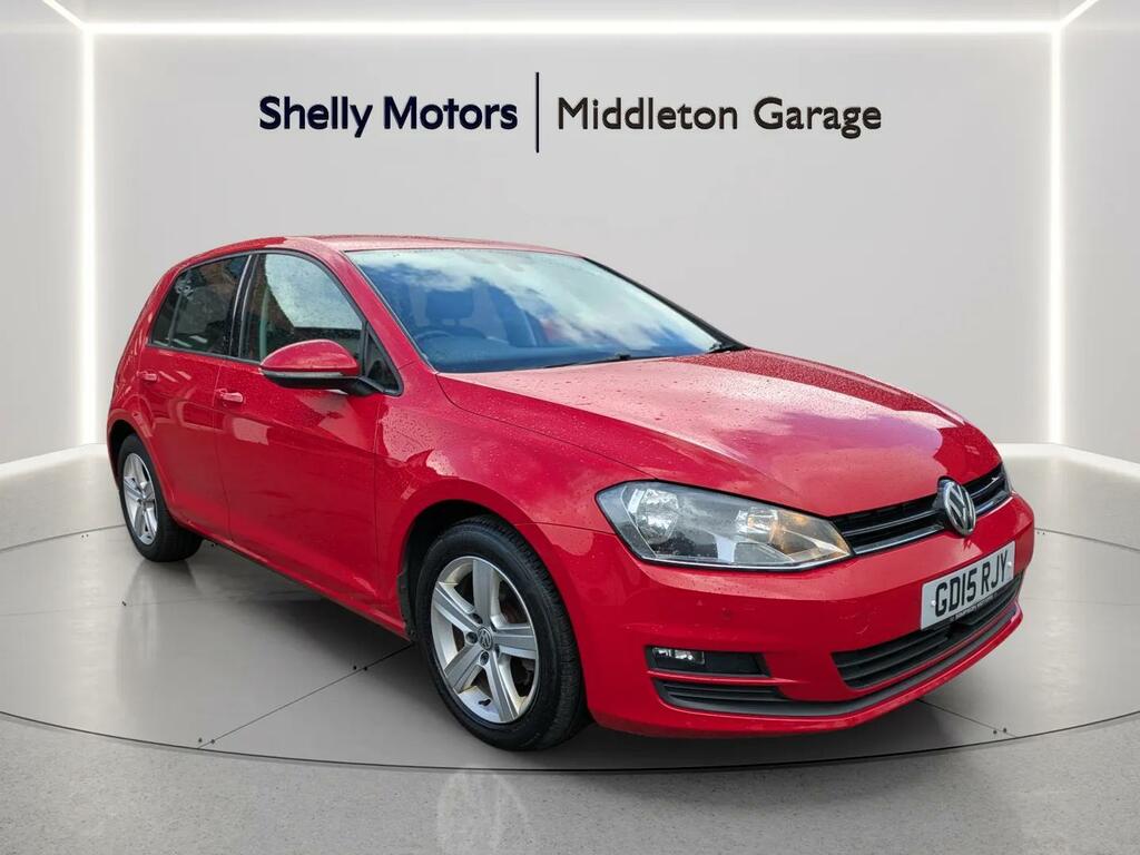 Volkswagen Golf 1.6 Tdi 105 Match Dsg Red #2