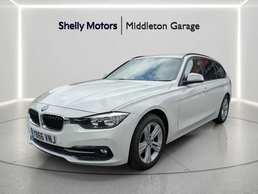 BMW 3 Series 316D Sport Step YB66VNJ White #2