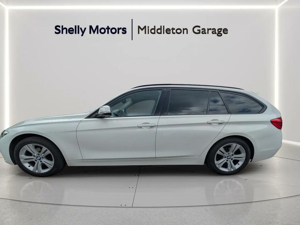 BMW 3 Series 316D Sport Step YB66VNJ White #3