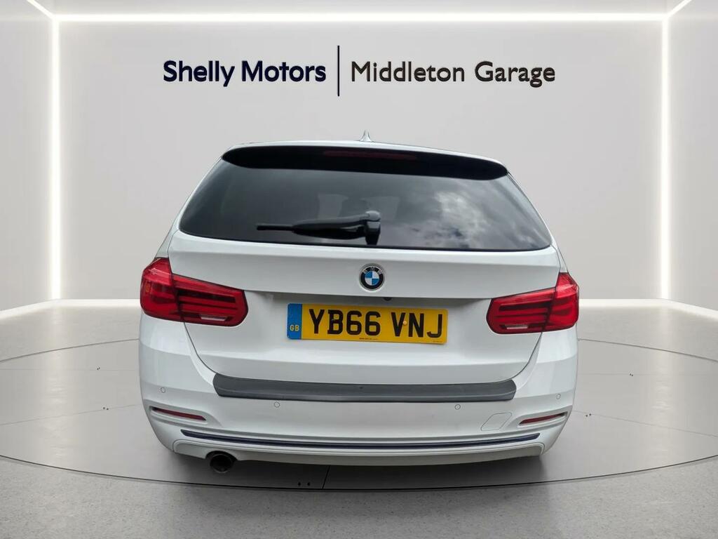 BMW 3 Series 316D Sport Step YB66VNJ White #5