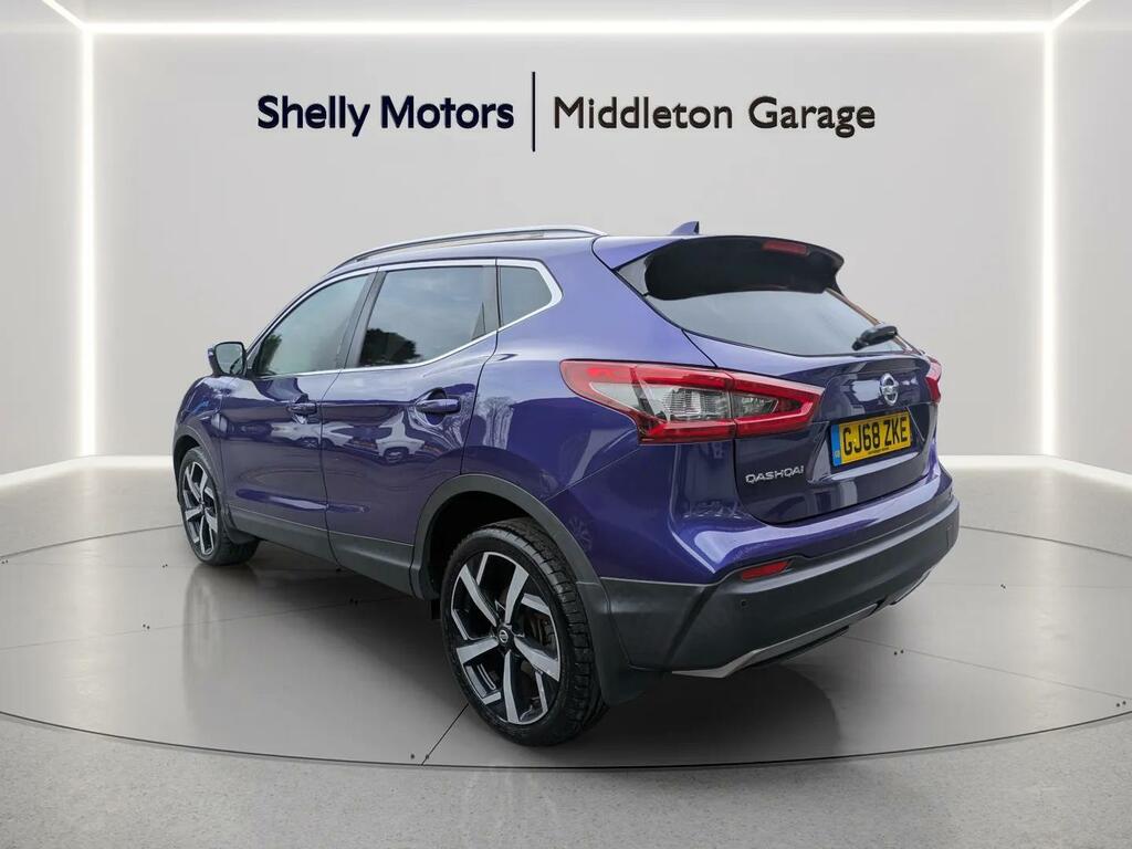 Nissan Qashqai 1.3 Dig-t 160 Tekna Dct GJ68ZKE Blue #5