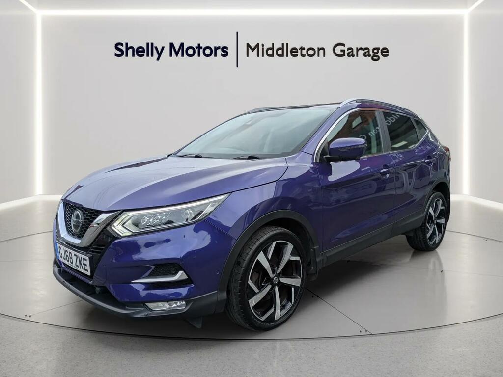 Nissan Qashqai 1.3 Dig-t 160 Tekna Dct GJ68ZKE Blue #3