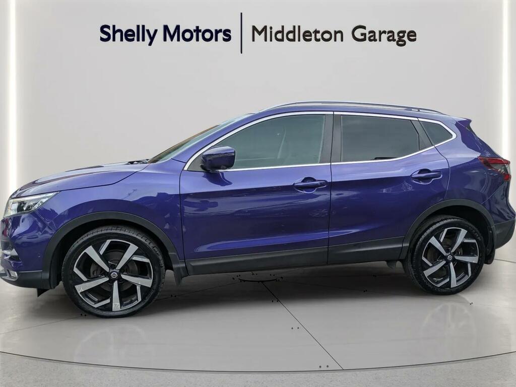 Nissan Qashqai 1.3 Dig-t 160 Tekna Dct GJ68ZKE Blue #4