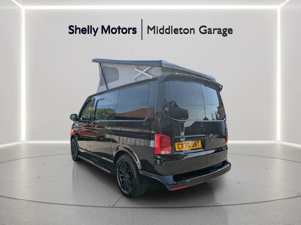 Volkswagen Transporter 2.0 Tdi 110 Highline Camper Van CX70OBT Black #2