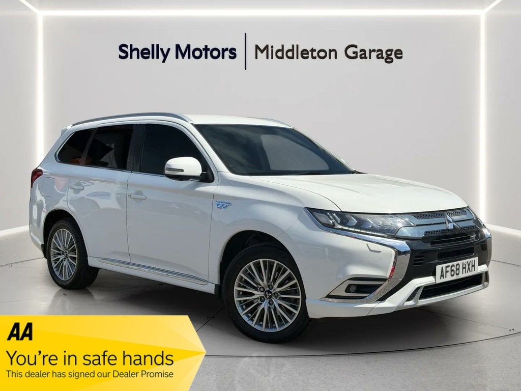 Mitsubishi Outlander 2.4 Phev 4H White