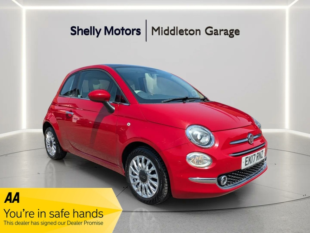 Fiat 500 1.2 Lounge Dualogic Red