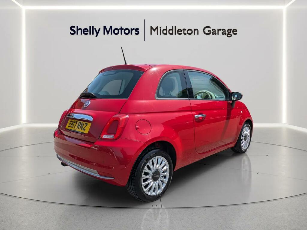 Fiat 500 1.2 Lounge Dualogic Red #6