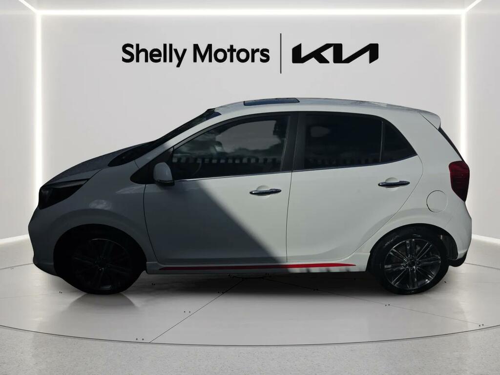 Kia Picanto 1.25 Gt-line S White #4