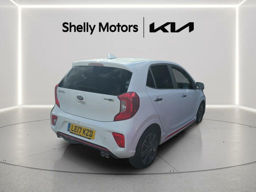 Kia Picanto 1.25 Gt-line S White #3