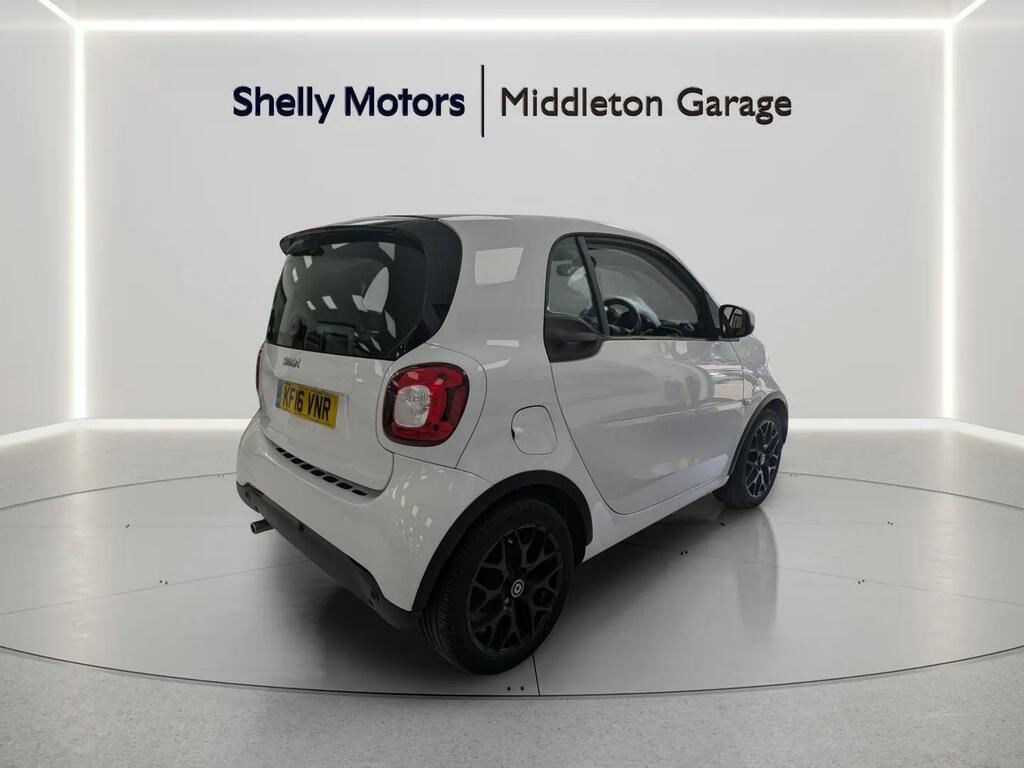Smart Fortwo Coupe 0.9 Turbo White Edition White #5