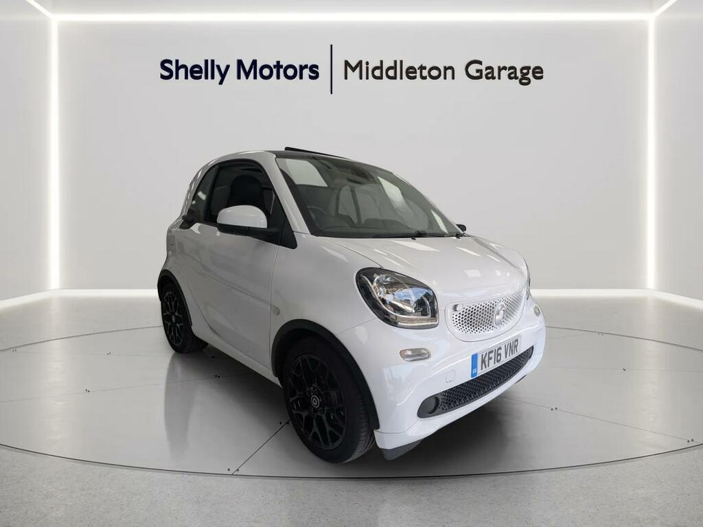Smart Fortwo Coupe 0.9 Turbo White Edition White #6