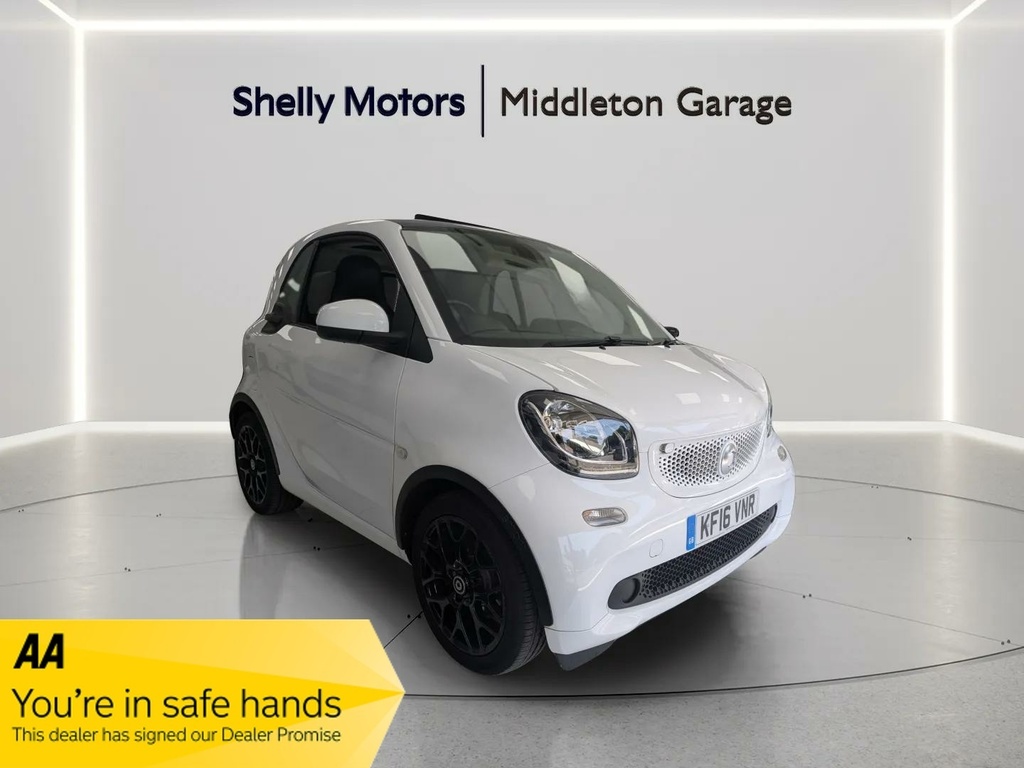Smart Fortwo Coupe 0.9 Turbo White Edition White