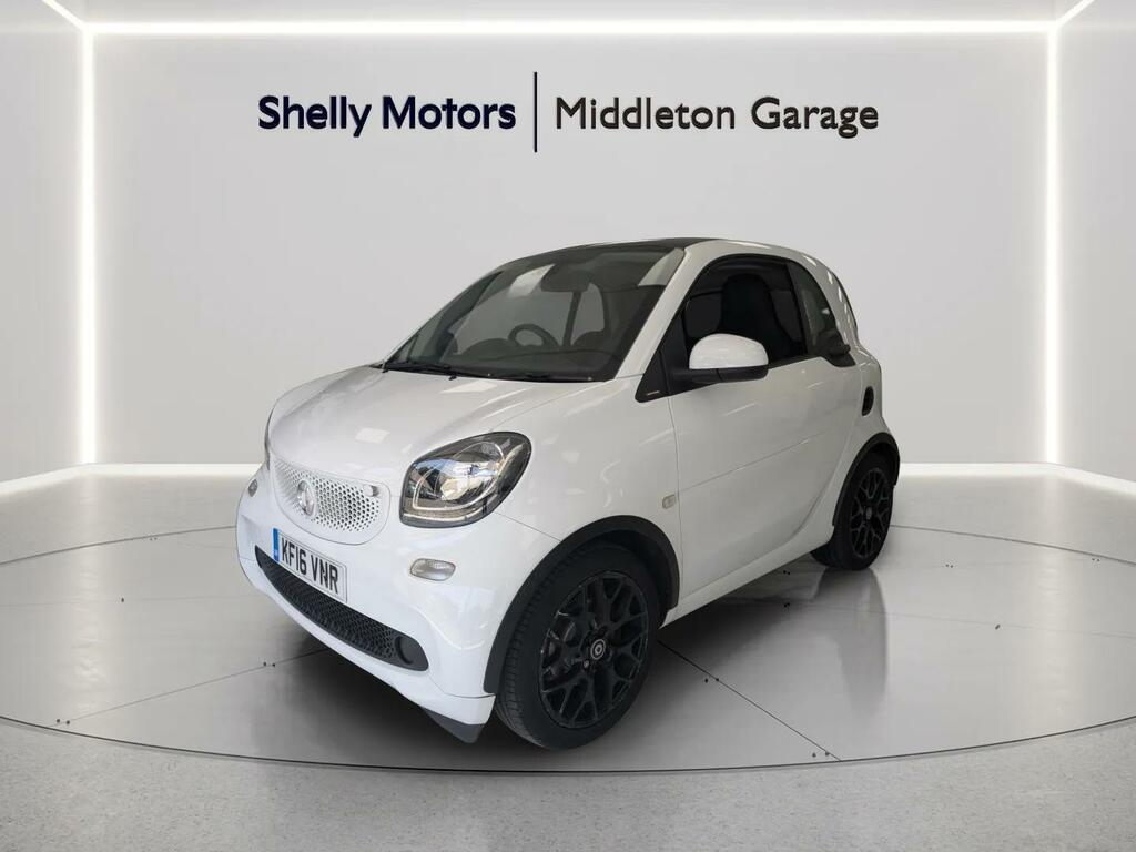 Smart Fortwo Coupe 0.9 Turbo White Edition White #2