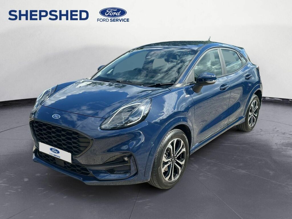 Ford Puma 1.0T Ecoboost Mhev St-line Dct Euro 6 Ss Blue #3