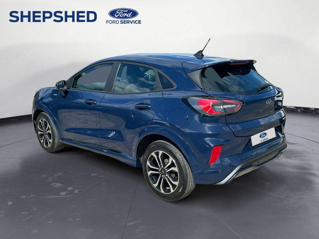 Ford Puma 1.0T Ecoboost Mhev St-line Dct Euro 6 Ss Blue #4