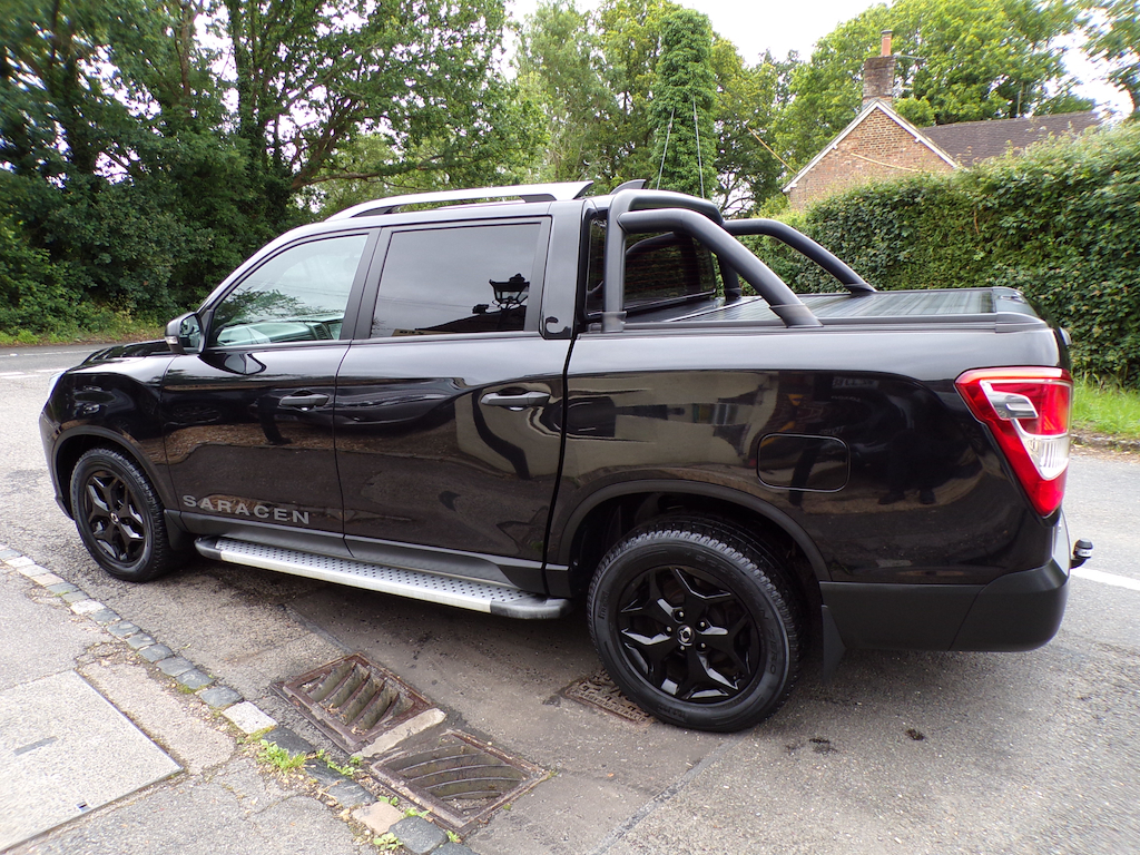 SsangYong Musso 2.2D Saracen Pickup Double Cab O Black #3