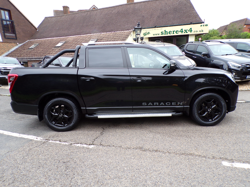 SsangYong Musso 2.2D Saracen Pickup Double Cab O Black #5