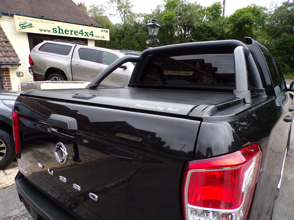 SsangYong Musso 2.2D Saracen Pickup Double Cab O Black #4