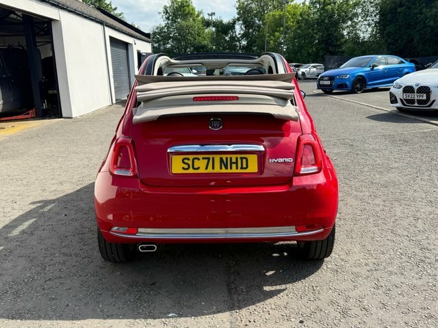 Fiat 500C 1.0 Mhev Dolcevita Plus Convertible Man Red #5