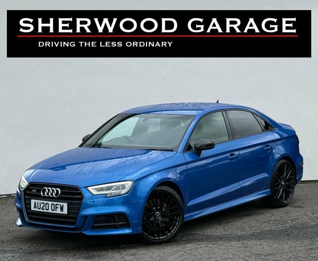 Audi S3 2.0 Tfsi Black Edition Saloon S Tronic Blue