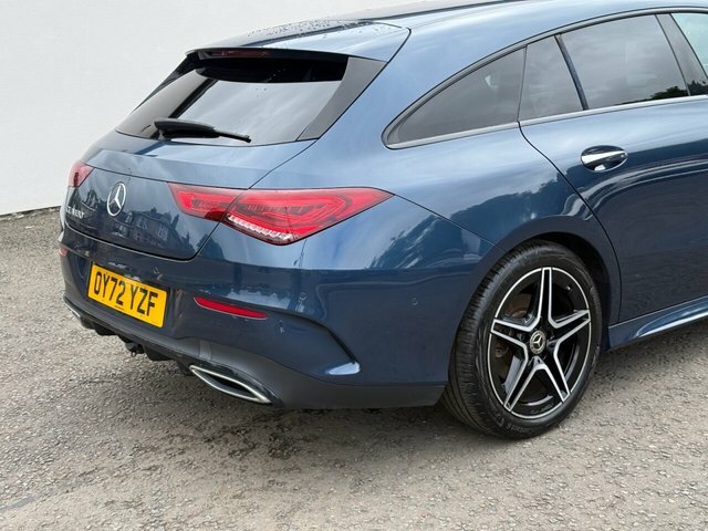 Mercedes-Benz CLA Class 1.3 Cla180 Amg Line Premium Shooting Brake P OY72YZF Blue #4