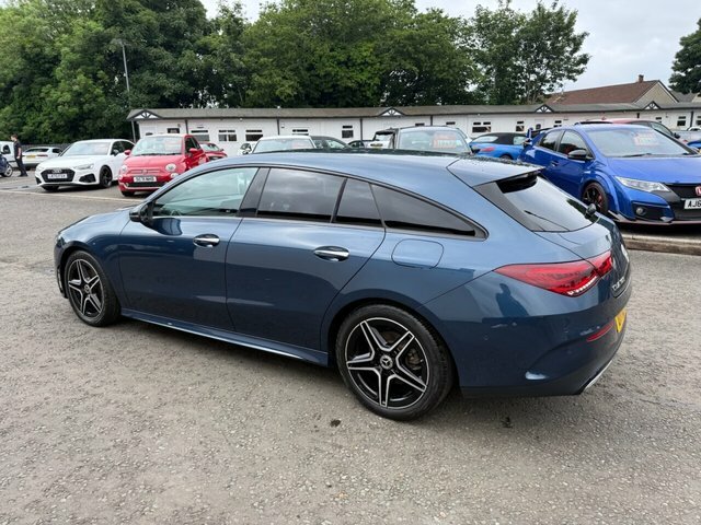 Mercedes-Benz CLA Class 1.3 Cla180 Amg Line Premium Shooting Brake P OY72YZF Blue #6