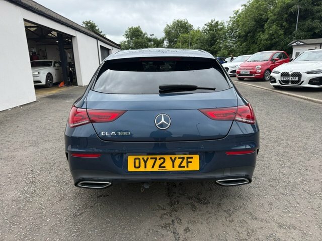 Mercedes-Benz CLA Class 1.3 Cla180 Amg Line Premium Shooting Brake P OY72YZF Blue #5