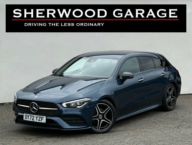 Mercedes-Benz CLA Class 1.3 Cla180 Amg Line Premium Shooting Brake P OY72YZF Blue