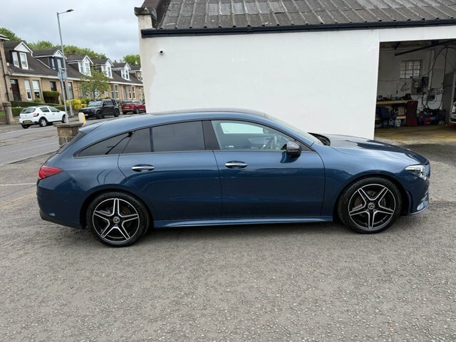 Mercedes-Benz CLA Class 1.3 Cla180 Amg Line Premium Shooting Brake P OY72YZF Blue #2