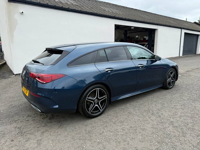 Mercedes-Benz CLA Class 1.3 Cla180 Amg Line Premium Shooting Brake P OY72YZF Blue #3