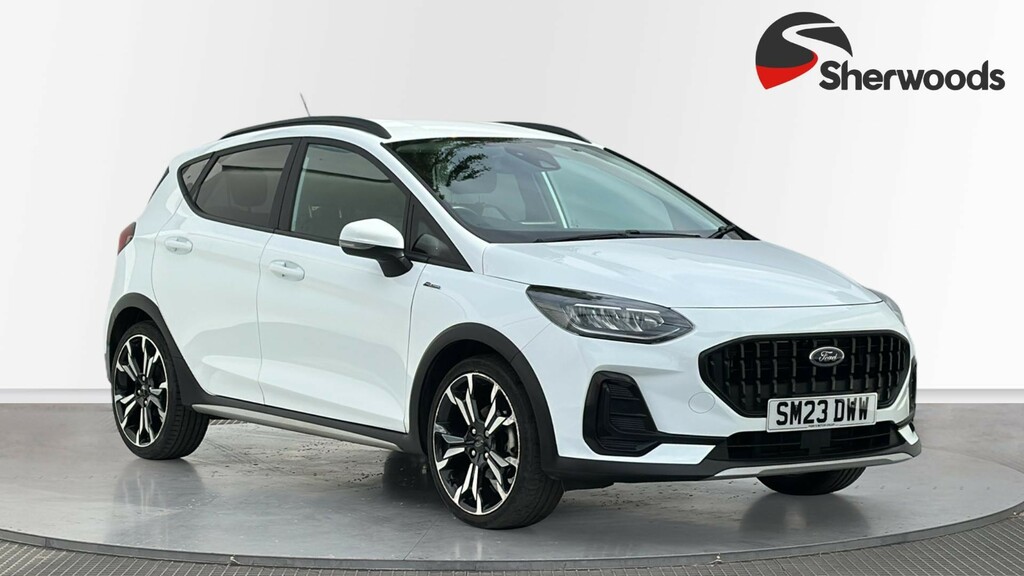 Ford Fiesta 1.0T Ecoboost Mhev Active X Edition Hatchback White