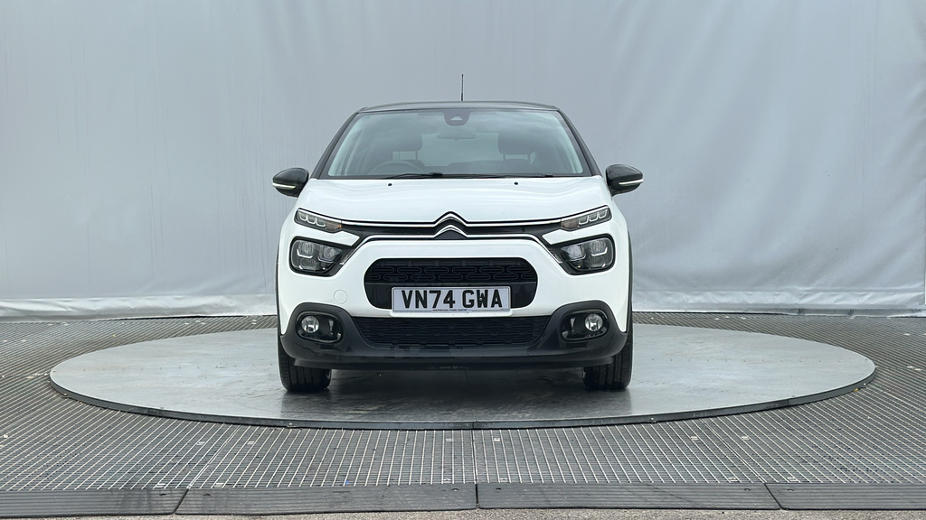 Citroen C3 1.2 Puretech Plus Hatchback Euro VN74GWA White #3