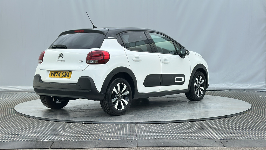 Citroen C3 1.2 Puretech Plus Hatchback Euro VN74GWA White #6