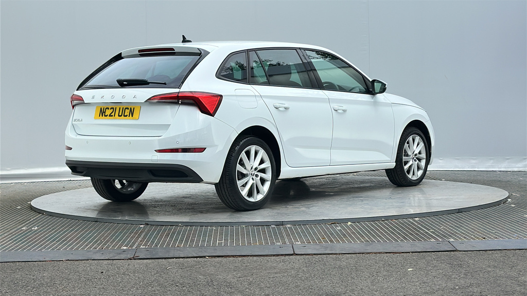 Skoda Scala 1.0 Tsi Se L Hatchback Euro 6 S White #6