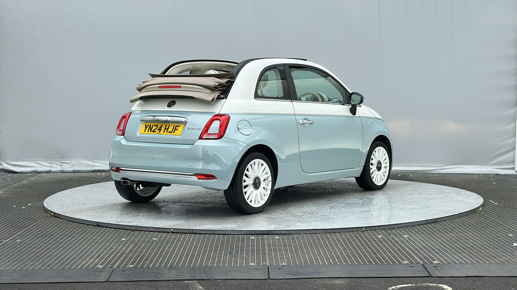 Fiat 500C 1.0 Mhev Collezione 1957 Convertible Ma White #6