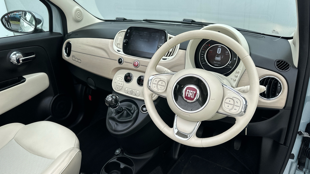 Fiat 500C 1.0 Mhev Collezione 1957 Convertible Ma White #2