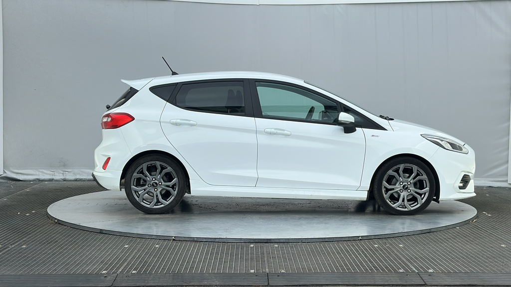 Ford Fiesta 1.0T Ecoboost St-line X Hatchback Manua DV18XNP White #5