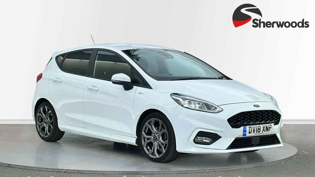 Ford Fiesta 1.0T Ecoboost St-line X Hatchback Manua White