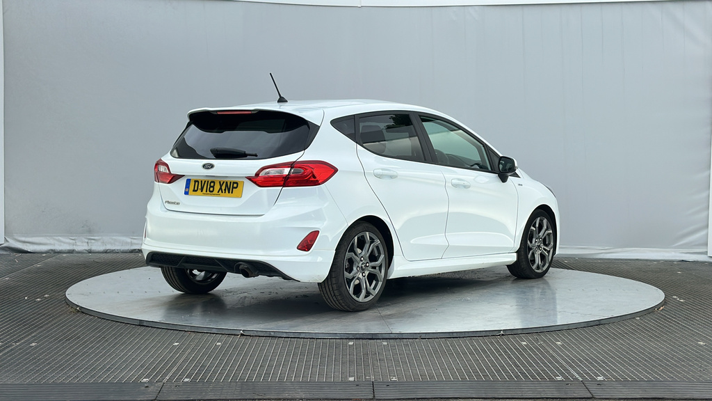 Ford Fiesta 1.0T Ecoboost St-line X Hatchback Manua DV18XNP White #6