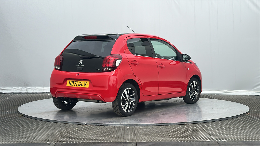 Peugeot 108 1.0 Allure Hatchback Euro 6 Ss ND71GLV Red #6
