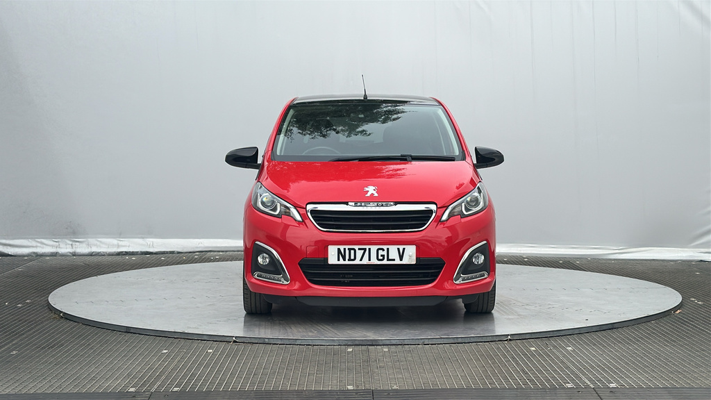 Peugeot 108 1.0 Allure Hatchback Euro 6 Ss ND71GLV Red #3