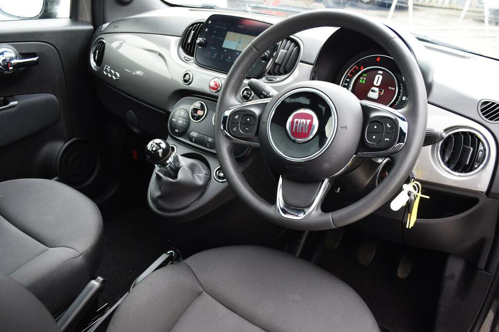 Fiat 500 1.0 Mhev Hatchback Euro 6 Ss WR73NBG Grey #2