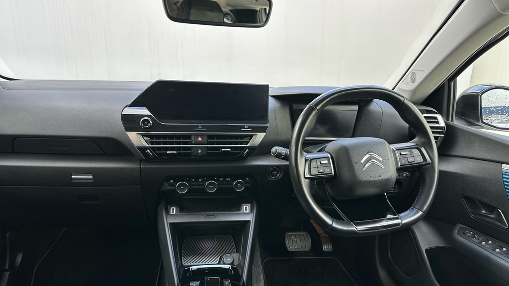 Citroen e-C4 50Kwh Shine Plus Hatchback 7.4K White #4