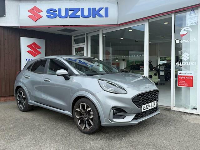 Ford Puma 1.0T Ecoboost Mhev St-line X Suv Hybrid Silver