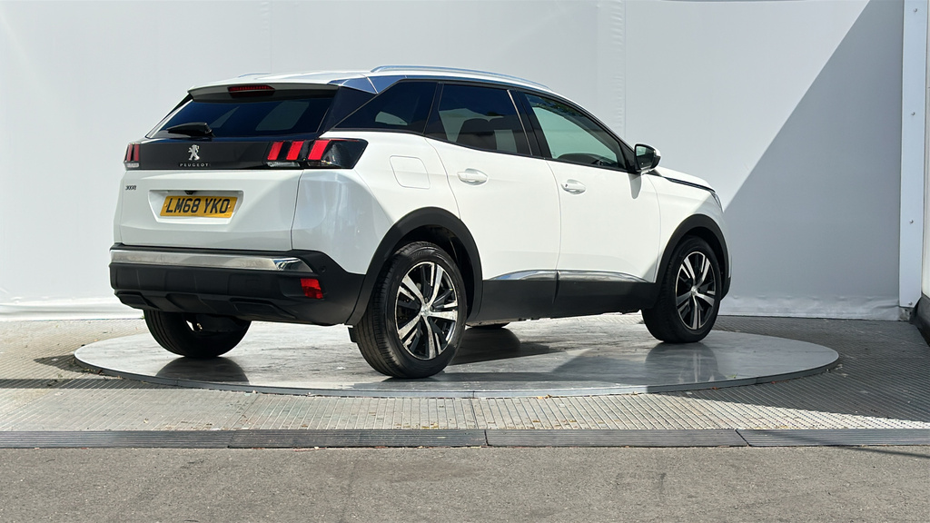 Peugeot 3008 1.6 Puretech Allure Suv Eat Euro 6 Ss LM68YKO White #6