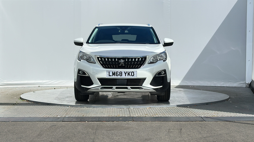 Peugeot 3008 1.6 Puretech Allure Suv Eat Euro 6 Ss LM68YKO White #3