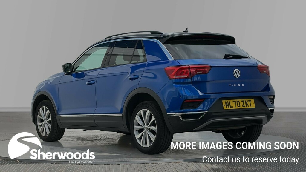 Volkswagen T-Roc 1.6 Tdi Design Suv Euro 6 Ss Blue #3